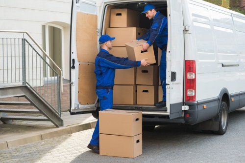 Packing and furniture handling for a Chalkfarm office relocation