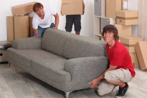 Careful packing and loading for a local move in Chalkfarm