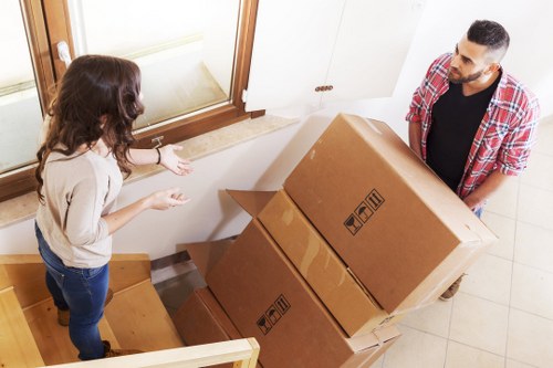 House moving service for flats and homes in Chalkfarm