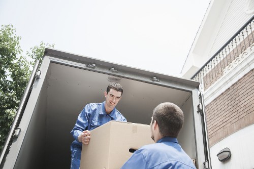 Checklist and preparation scene for an office move in Chalkfarm
